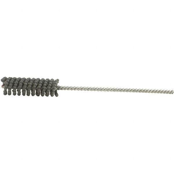 Brush Research Mfg. - 20mm Bore Diam, 320 Grit, Boron Carbide Flexible Hone - Medium, 2-1/2" OAL - Industrial Tool & Supply