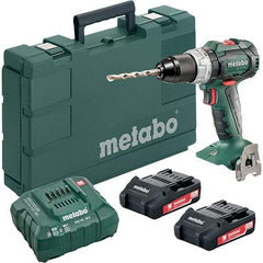 Metabo - Cordless Impact Wrenches & Ratchets Voltage: 18.0 Drive Size (Inch): 1/2 - Industrial Tool & Supply