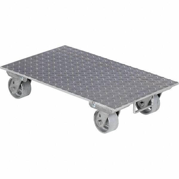 Vestil - 2,800 Lb Capacity Aluminum Dolly - 27" Long x 16" Wide - Industrial Tool & Supply