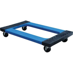 Vestil - 1,000 Lb Capacity Plastic Dolly - 30" Long x 18" Wide - Industrial Tool & Supply