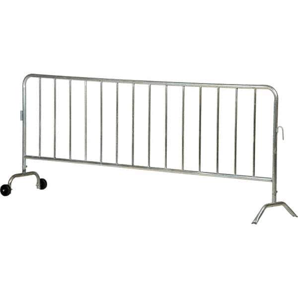 Vestil - Railing Barriers Type: Barricades Length (Inch): 99-11/16 - Industrial Tool & Supply