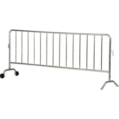 Vestil - Railing Barriers Type: Barricades Length (Inch): 99-11/16 - Industrial Tool & Supply