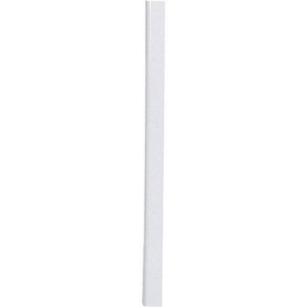 Vestil - 48" Long, Plastic Corner Protectors - White - Industrial Tool & Supply