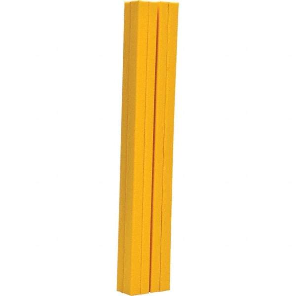 Vestil - 6" High, Column Protector - Fits 11" Columns, Yellow - Industrial Tool & Supply