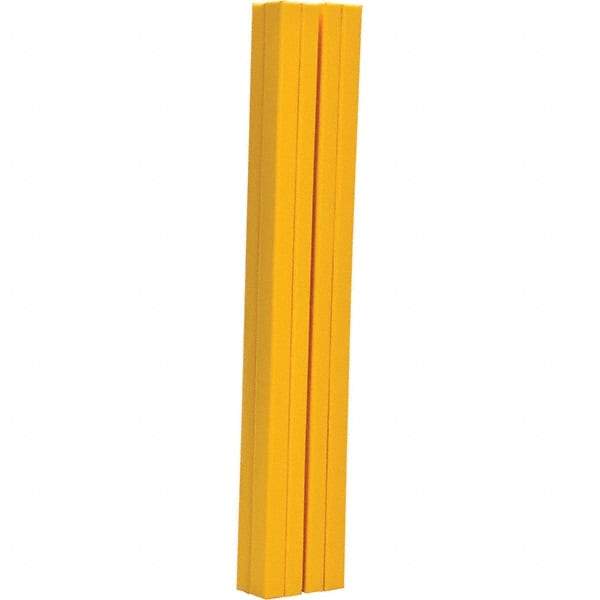Vestil - 6" High, Column Protector - Fits 7" Columns, Yellow - Industrial Tool & Supply