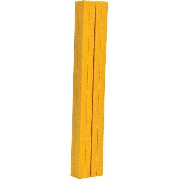 Vestil - 6" High, Column Protector - Fits 8" Columns, Yellow - Industrial Tool & Supply