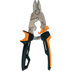 Fiskars - Snips Snip Type: Aviation Snip Cut Direction: Straight - Industrial Tool & Supply