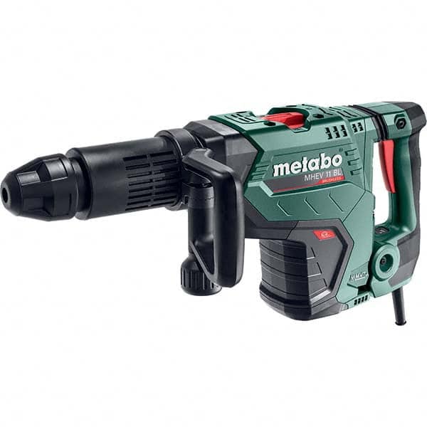 Metabo - 2,100 BPM, Electric Demolition Hammer - Industrial Tool & Supply