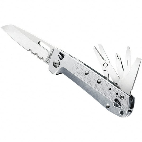 Leatherman - FREE™ K4X 9 Piece Folding Knife Multi-Tool - Industrial Tool & Supply