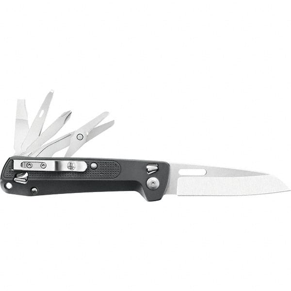 Leatherman - FREE™ K4 9 Piece Folding Knife Multi-Tool - Industrial Tool & Supply