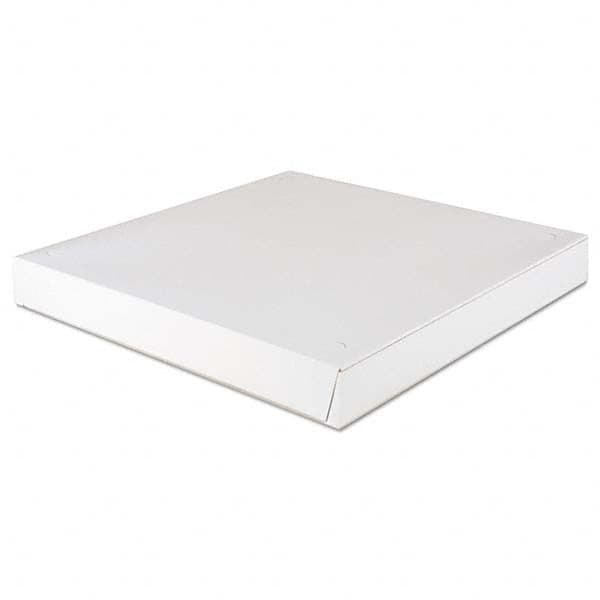 SCT - Paperboard Pizza Boxes,16 x 16 x 1 7/8, White, 100/Carton - Industrial Tool & Supply