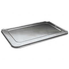 Boardwalk - Full Size Aluminum Steam Table Pan Lid, Deep, 50/Carton - Industrial Tool & Supply