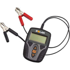 Solar - Automotive Battery Testers Type: Digital Battery and System Tester Voltage: 12V - Industrial Tool & Supply