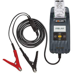Solar - Automotive Battery Testers Type: Digital Battery and System Tester with Integrated Printer Voltage: 6/12/24 - Industrial Tool & Supply