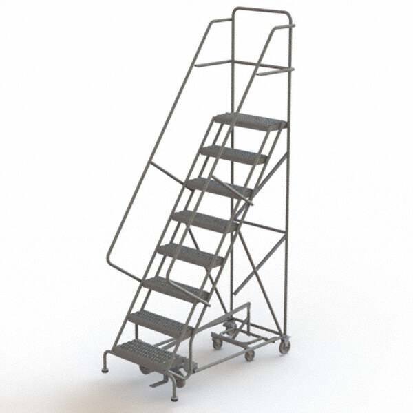 TRI-ARC - Rolling & Wall Mounted Ladders & Platforms Type: All-Directional Ladder Style: Rolling Safety Ladder - Industrial Tool & Supply