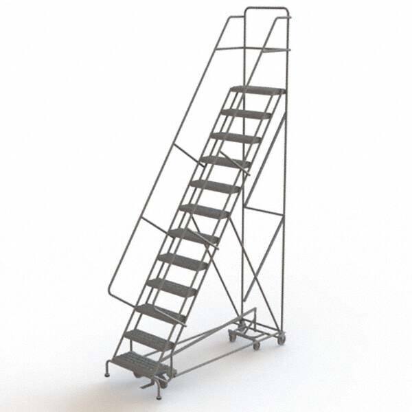 TRI-ARC - Rolling & Wall Mounted Ladders & Platforms Type: All-Directional Ladder Style: Rolling Safety Ladder - Industrial Tool & Supply