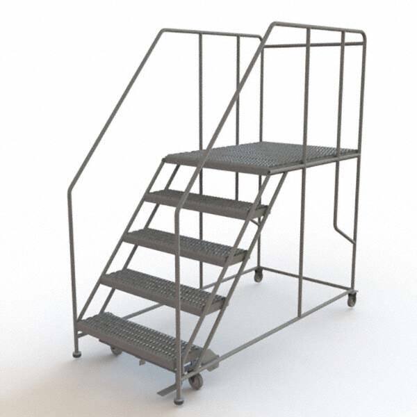 TRI-ARC - Rolling & Wall Mounted Ladders & Platforms Type: Rolling Work Platform Style: Steel Work Platform - Industrial Tool & Supply