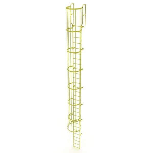 TRI-ARC - Rolling & Wall Mounted Ladders & Platforms Type: Fixed Ladder Style: Safety Cage - Industrial Tool & Supply