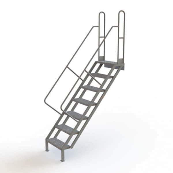 TRI-ARC - Rolling & Wall Mounted Ladders & Platforms Type: Stairway Slope Ladder Style: Stair Unit - Industrial Tool & Supply