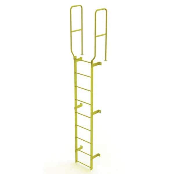 TRI-ARC - Rolling & Wall Mounted Ladders & Platforms Type: Fixed Ladder Style: Safety Cage - Industrial Tool & Supply