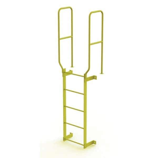 TRI-ARC - Rolling & Wall Mounted Ladders & Platforms Type: Fixed Ladder Style: Safety Cage - Industrial Tool & Supply