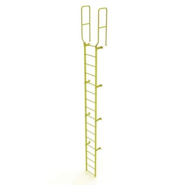 TRI-ARC - Rolling & Wall Mounted Ladders & Platforms Type: Fixed Ladder Style: Safety Cage - Industrial Tool & Supply