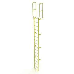 TRI-ARC - Rolling & Wall Mounted Ladders & Platforms Type: Fixed Ladder Style: Safety Cage - Industrial Tool & Supply