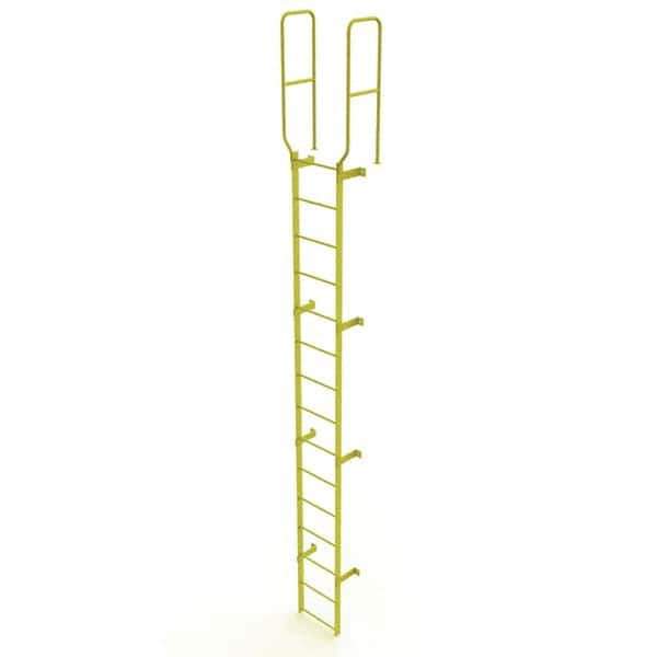 TRI-ARC - Rolling & Wall Mounted Ladders & Platforms Type: Fixed Ladder Style: Safety Cage - Industrial Tool & Supply
