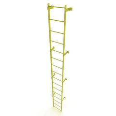 TRI-ARC - Rolling & Wall Mounted Ladders & Platforms Type: Fixed Ladder Style: Safety Cage - Industrial Tool & Supply