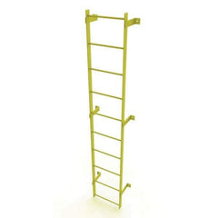 TRI-ARC - Rolling & Wall Mounted Ladders & Platforms Type: Fixed Ladder Style: Safety Cage - Industrial Tool & Supply