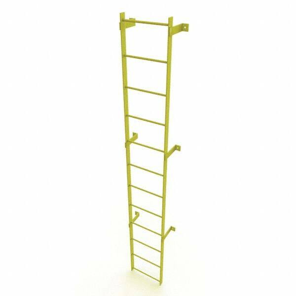 TRI-ARC - Rolling & Wall Mounted Ladders & Platforms Type: Fixed Ladder Style: Safety Cage - Industrial Tool & Supply