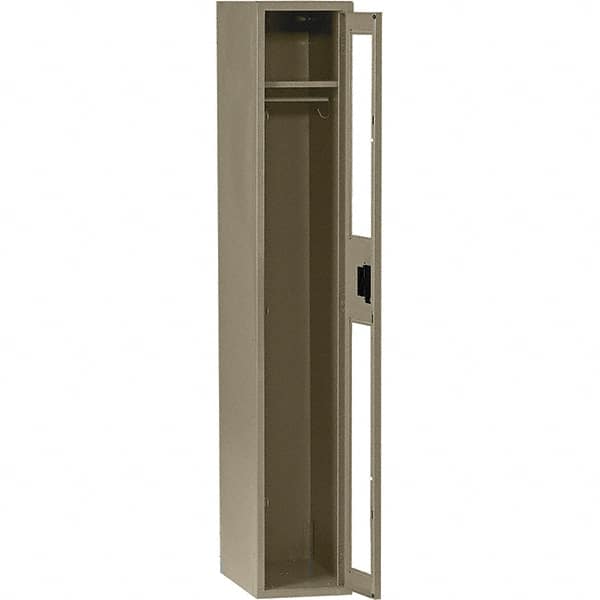 Tennsco - 1 Door, Single Tier, Welded Locker - Industrial Tool & Supply