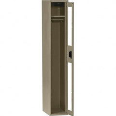 Tennsco - 1 Door, Single Tier, Welded Locker - Industrial Tool & Supply
