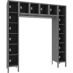 Tennsco - 16 Door, Single Tier, Welded Locker - Industrial Tool & Supply