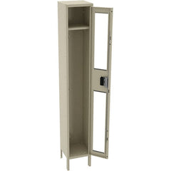 Tennsco - 1 Door, Single Tier, Welded Locker - Industrial Tool & Supply