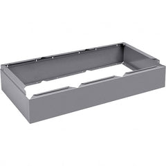 Tennsco - 45" Wide x 6" High x 12" Deep, Locker Base - Industrial Tool & Supply