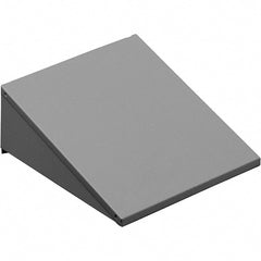 Tennsco - 12" Wide x 6" High x 12" Deep, Locker Slope Top - Industrial Tool & Supply