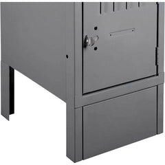 Tennsco - 12" Wide x 6" High x 1/2" Deep, Locker Closed Front Base - Industrial Tool & Supply
