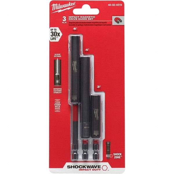 Milwaukee Tool - Power & Impact Screwdriver Bit Sets Point Type: Hex Tool Type: Impact Driver - Industrial Tool & Supply