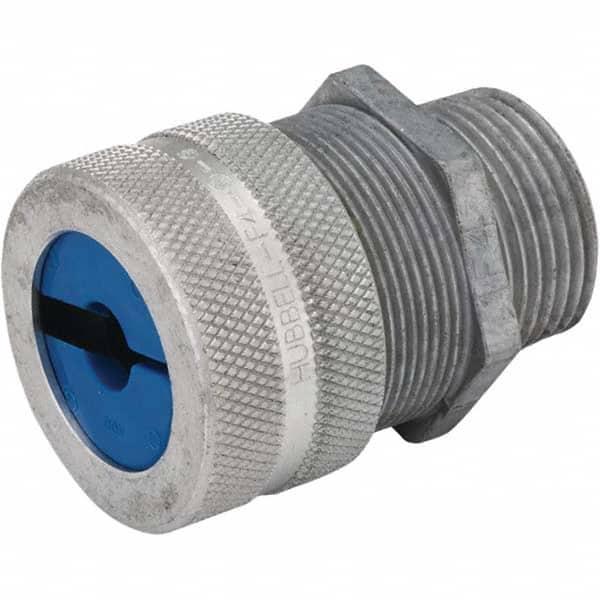 Hubbell-Raco - 1.25 to 1" Liquidtight Straight Strain Relief Cord Grip - Industrial Tool & Supply
