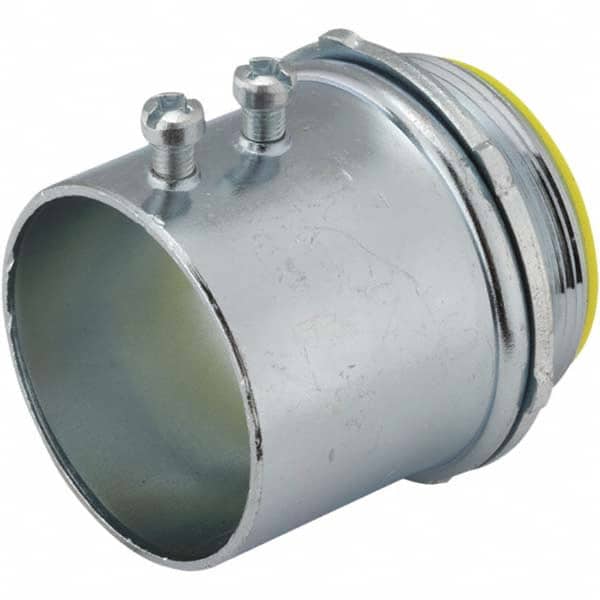 Hubbell-Raco - 2-1/2" Trade Rigid/Intermediate (IMC) EMT Conduit Connector - Industrial Tool & Supply