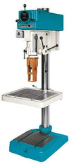 Clausing - 20" Swing, Step Pulley Drill Press - Variable Speed, 3/4 to 1-1/2 hp, Three Phase - Industrial Tool & Supply