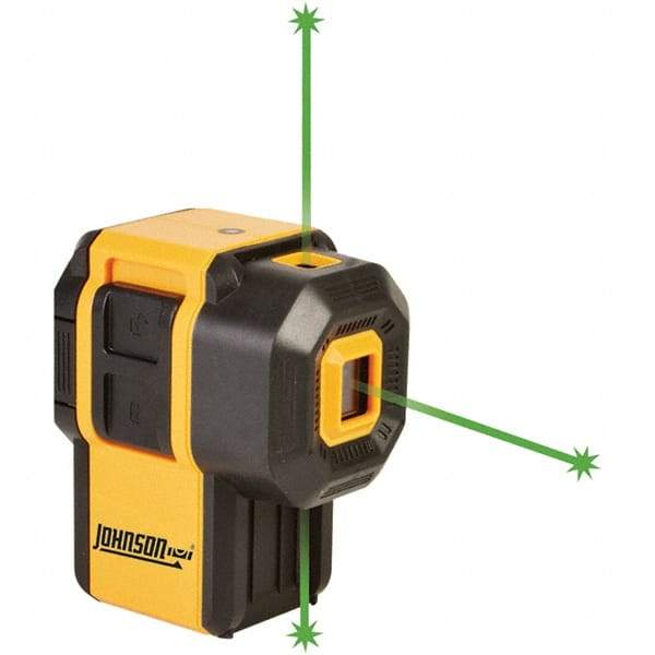 Johnson Level & Tool - Laser Levels Level Type: Self Leveling Line Laser Maximum Measuring Range (Miles): 0.019 - Industrial Tool & Supply