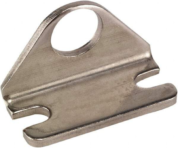 ARO/Ingersoll-Rand - Air Cylinder L Bracket - For 1-1/4 & 1-1/2" Air Cylinders, Use with ARO/Ingersoll Rand Silverair Cylinders - Industrial Tool & Supply