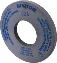 Norton - 12" Diam x 5" Hole x 1" Thick, J Hardness, 60 Grit Surface Grinding Wheel - Aluminum Oxide, Type 1, Medium Grade, 2,070 Max RPM, Vitrified Bond, No Recess - Industrial Tool & Supply