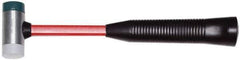 Proto - 13 oz Head 1-3/16" Face Plastic Hammer - 13-5/16" OAL, Fiberglass Handle - Industrial Tool & Supply