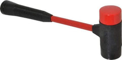 Proto - 2-1/8 Lb Head 2" Face Steel Soft Face Hammer with Tips Hammer - 14" OAL, Fiberglass Handle - Industrial Tool & Supply