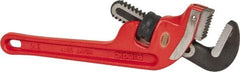 Ridgid - 10" Cast Iron & Steel End Pipe Wrench - 1-1/2" Pipe Capacity - Industrial Tool & Supply