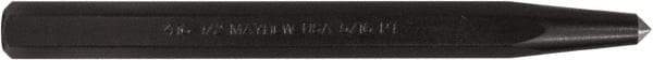 Mayhew - 5/16" Center Punch - 6" OAL, Alloy Steel - Industrial Tool & Supply