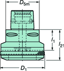 C539127701040A CAPTO ADAPTER - Industrial Tool & Supply